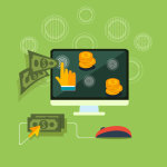 vector image of Financial-services-content-marketing