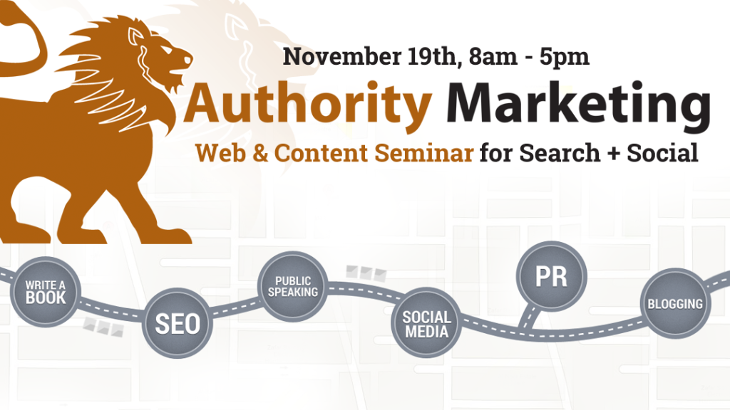 authority marketing November seminar