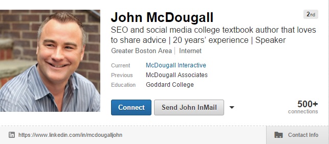 John McDougall Linkedin