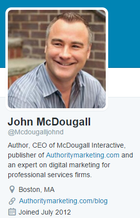 John McDougall Twitter