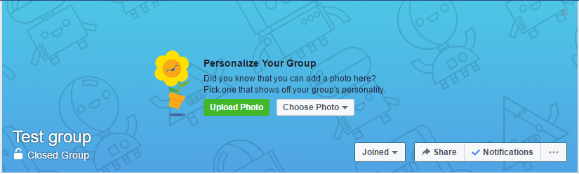 Cover Photo - How to Create a Group on Facebook