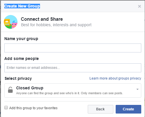 How to Create a Group on Facebook 3